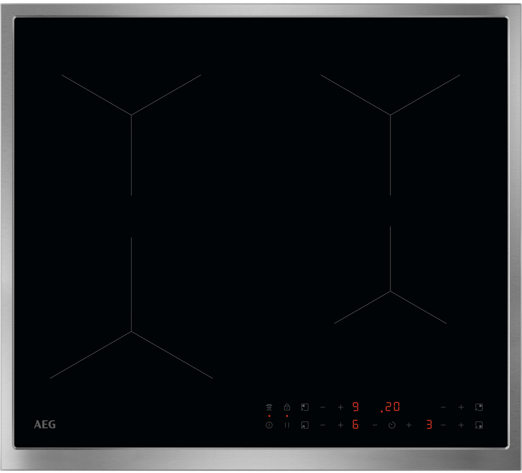 AEG TN64IA00XB 58 cm Induction Hob - Black