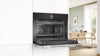 Bosch Serie 8 CMG7241B1B Built In Compact Electric Single Oven with Microwave Function - Black