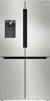 Bosch Series 6 KFD96APEA Wifi Connected American Fridge Freezer - Brushed Steel - E Rated