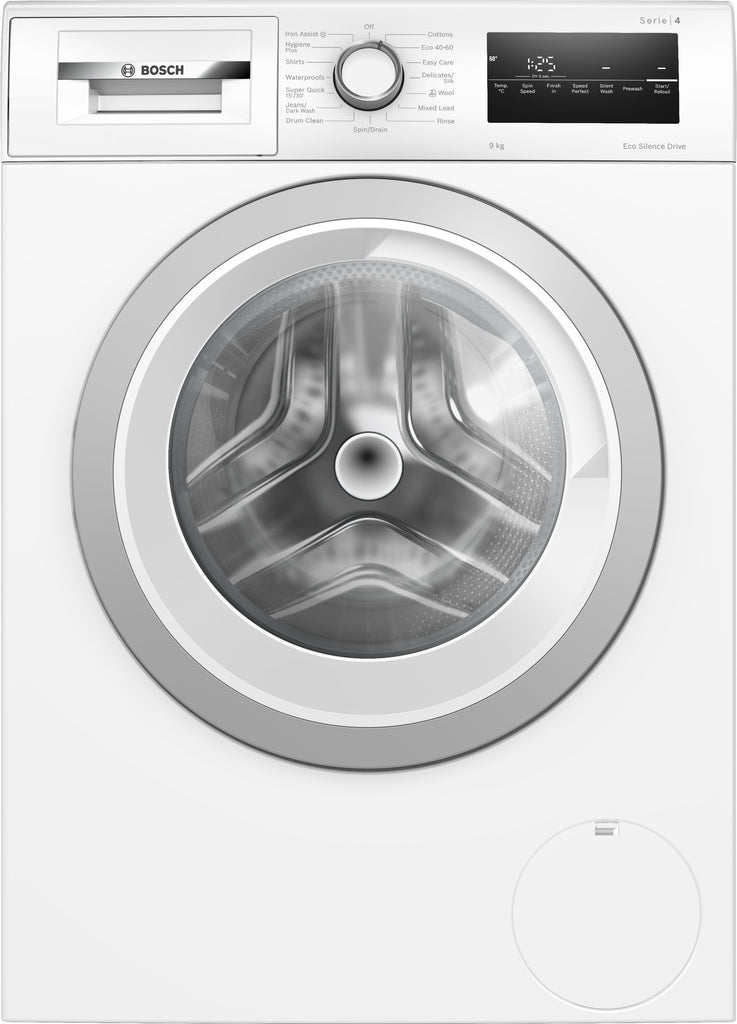 Bosch Series 4 WAN28259GB 9Kg Washing Machine with 1400 rpm - White - A Rated