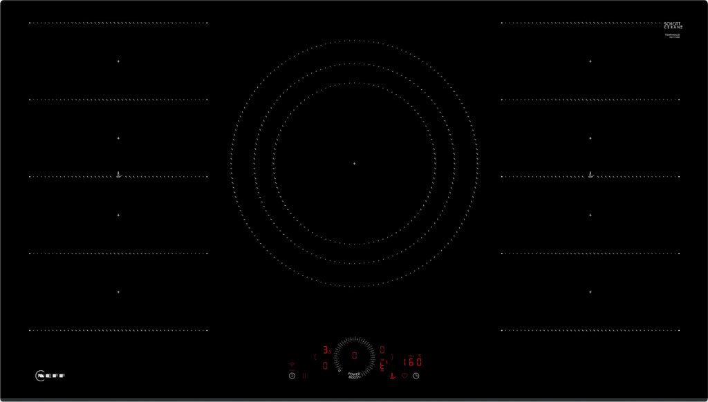 Neff N70 T69FHV4L0 Wifi Connected 92cm Induction Hob - Black