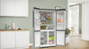 Bosch Serie 4 KFN96APEAG Wifi Connected American Fridge Freezer - Metallic Silver - E Rated