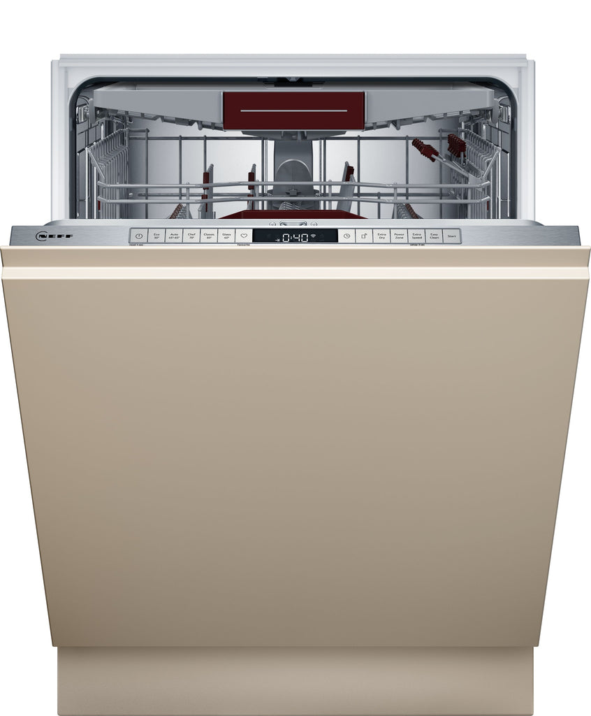 Neff N50 S155ECX07G Wifi Connected Fully Integrated Standard Dishwasher - C Rated