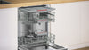Bosch Series 6 SMV6ZCX10G Wifi Connected Fully Integrated Standard Dishwasher - B Rated