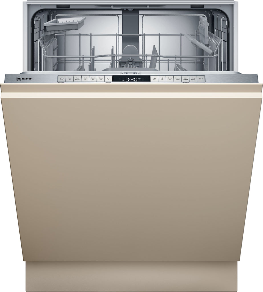 Neff N50 S175HTX06G Wifi Connected Fully Integrated Standard Dishwasher - Vario Hinge Door Fixing - D Rated