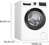 Bosch Series 6 WGG254F0GB i-DOS 10Kg Washing Machine with 1400 rpm - White - A Rated