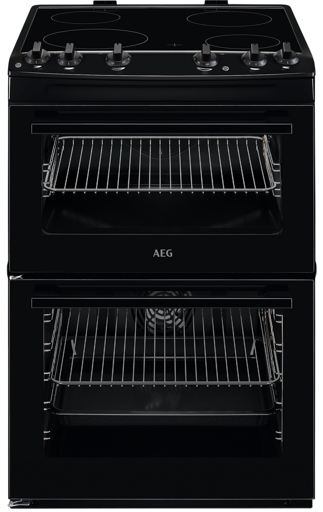 AEG 5000 SurroundCook CCX6501ACB 60cm Electric Cooker with Ceramic Hob - Black