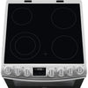 AEG 6000 SteamBake CCB6741ACM 60cm Electric Cooker with Ceramic Hob - Stainless Steel