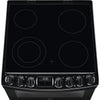 AEG 6000 SteamBake CCB6741ACB  60cm Electric Cooker with Ceramic Hob - Black