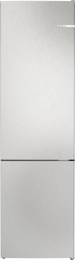 Bosch KGN392LBFG Series 4 - 60cm wide Frost Free Fridge Freezer - Inox Look - B Rated