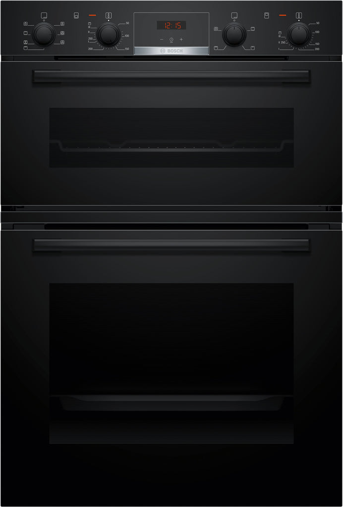 Bosch Series 4 MBA533BB3B Bosch Built In Electric Double Oven - Black