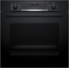 Bosch Serie 4 HQA574BB3B Built In Electric Single Oven - Black