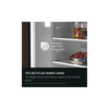 AEG 7000 NSC7G752ES 70cm Integrated Frost Free Fridge Freezer with Sliding Door Fixing Kit - White - E Rated
