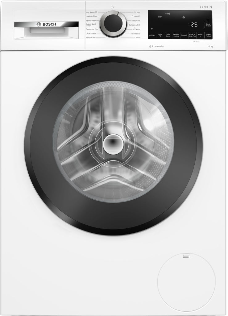 Bosch Series 6 WGG254Z1GB 10Kg Washing Machine with 1400 rpm - White - A Rated