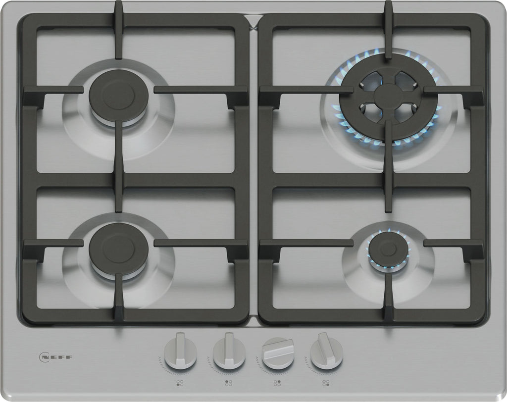 Neff N50 T26GKH8N0 58cm Gas Hob - Stainless Steel