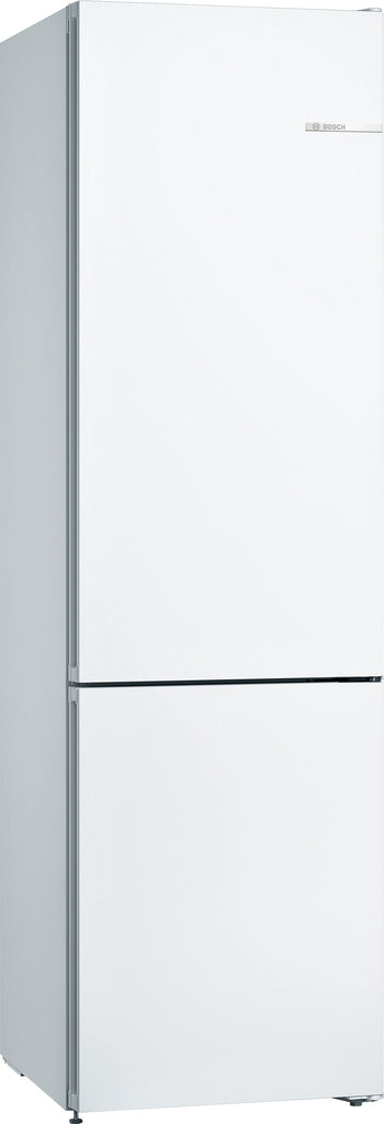 Bosch Series 4 KGN392WEBG 60cm wide Frost Free Fridge Freezer - White - E Rated