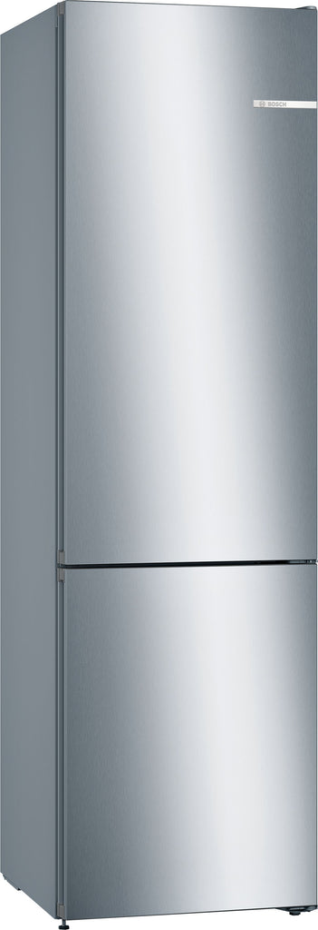 Bosch Series 4 KGN392LEBG 60cm wide Frost Free Fridge Freezer - Inox Matt Finish - E Rated