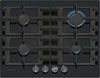 Neff N50 T26NKP4S0 59cm Gas Hob - Black Glass