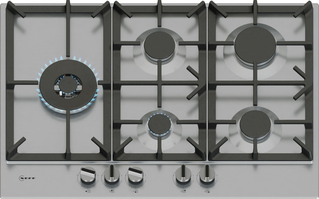 Neff N70 T27CIS8N0 75cm Gas Hob - Stainless Steel