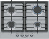 Bosch Series 6 PCP6A5I90 59cm Gas Hob - Stainless Steel