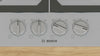 Bosch Series 6 PCP6A5I90 59cm Gas Hob - Stainless Steel