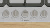Bosch Series 4 PGQ7B5K90 75cm Gas Hob - Stainless Steel