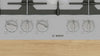 Bosch Series 6 PCS7A5I90 75cm Gas Hob - Stainless Steel