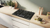 Bosch Series 6 PPQ7A6I40 75cm Gas Hob - Black Glass