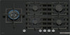 Bosch Series 6 PPM9A6I40 92cm Gas Hob - Black Glass
