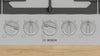 Bosch Series 6 PCR9A5I90 92cm Gas Hob - Stainless Steel