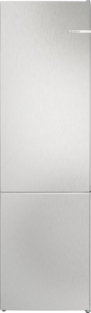 Bosch Series 4 KGN392LAGG 60cm wide Frost Free Fridge Freezer - Stainless Steel Look - A Rated