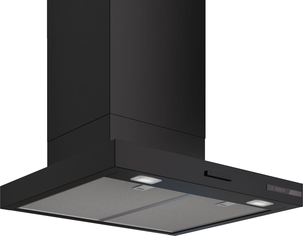 Bosch Series 4 DWB65CC60B 60cm Chimney Hood - Black
