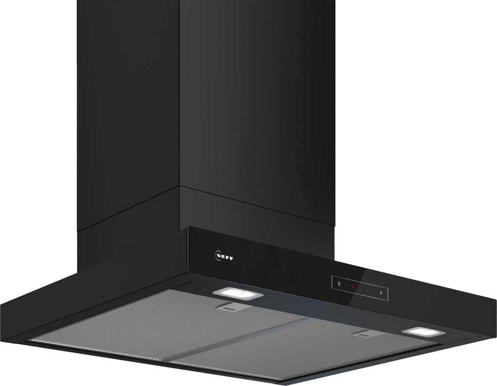 Neff N70 D67BDN2S0B 60cm Chimney Hood - Black