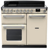 Rangemaster ESDL100EIPPCR/CM1 Estel Deluxe 100cm Induction Range Cooker - Pale Cream/Chrome Trim