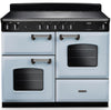 Rangemaster CLO110EIPMSB/CM1 Classic OC 110cm Induction Range Cooker - Misty Blue/Chrome Trim