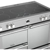 Stoves Sterling S1000Ei MK22 100cm Electric Range Cooker with Induction Hob - Stainless Steel