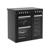 Belling Cookcentre 90E 90cm Electric Range Cooker with Ceramic Hob - Black