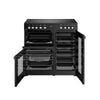 Belling Cookcentre 90E 90cm Electric Range Cooker with Ceramic Hob - Black