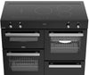 Belling Cookcentre 110Ei 110cm Electric Range Cooker with Induction Hob - Black