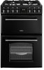 Belling Farmhouse 60DF 60cm Dual Fuel Cooker - Black
