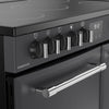 Belling Farmhouse 90E 90cm Electric Range Cooker with Ceramic Hob - Anthracite