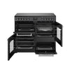 Belling Farmhouse 100E 100cm Electric Range Cooker with Ceramic Hob - Anthracite
