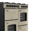 Belling Farmhouse 100DF 100cm Dual Fuel Range Cooker - Cream