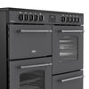 Belling Farmhouse 110E 110cm Electric Range Cooker with Ceramic Hob - Anthracite