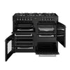 Belling Farmhouse 110DF 110cm Dual Fuel Range Cooker - Black
