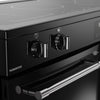 Belling Farmhouse 110Ei 110cm Electric Range Cooker with Induction Hob - Black