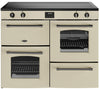 Belling Farmhouse 100Ei 100cm Electric Range Cooker with Induction Hob - Cream