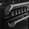 Stoves Richmond 100DF 100cm Dual Fuel Range Cooker - Black