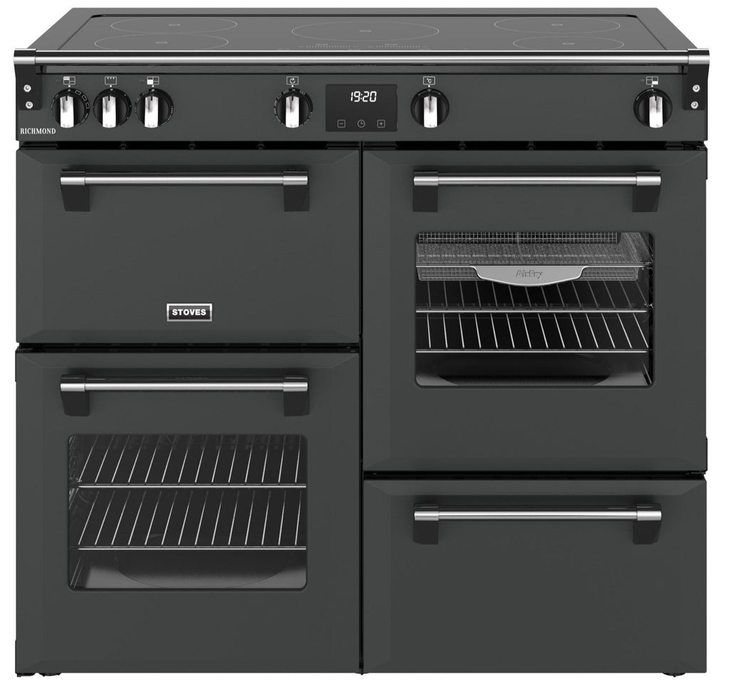 Stoves Richmond 100Ei TCH 100cm Electric Range Cooker with Induction Hob - Anthracite