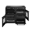 Stoves Richmond 110Ei TCH 110cm Electric Range Cooker with Induction Hob - Black